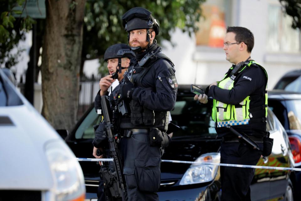  Armed police were scrambled to the station in west London this morning