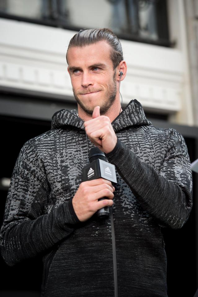  A section of the crowd jeered Bale at an Adidas promotional event