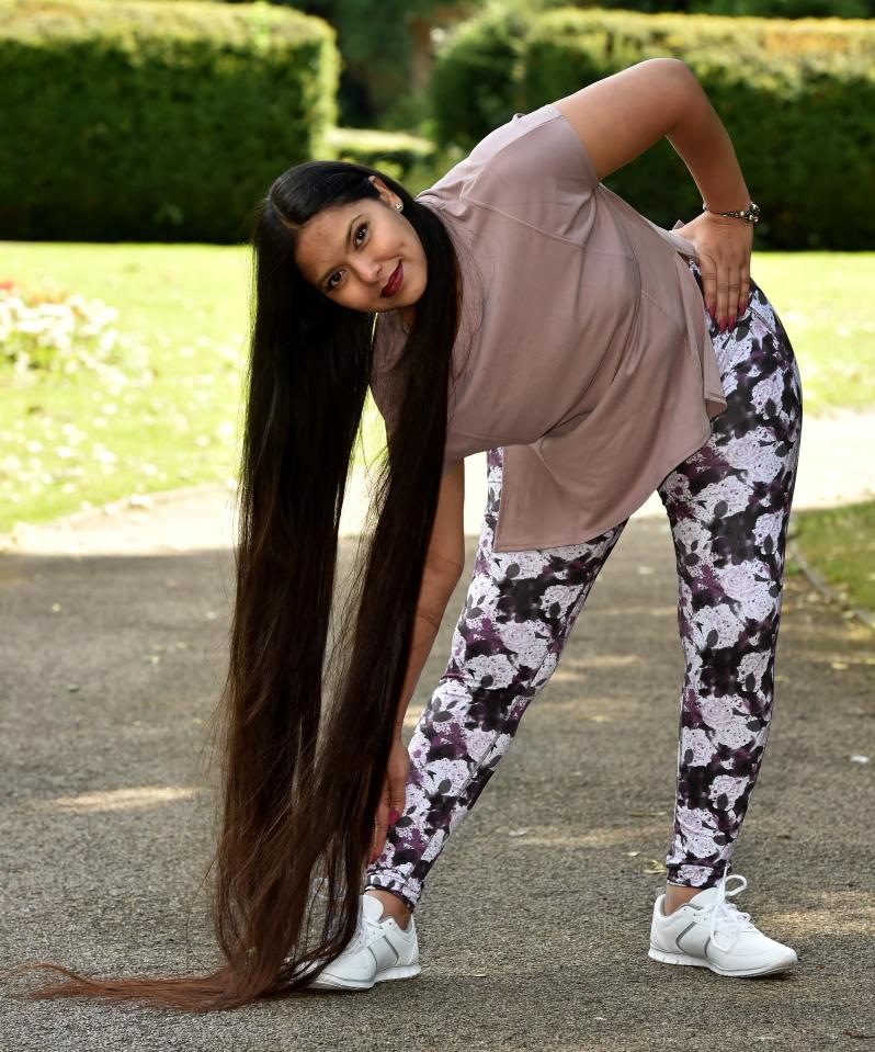  The real-life Rapunzel claims she holds the record for longest hair in Britain