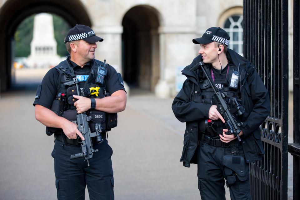  Extra gun cops patrolling the streets of the Capital will also be seen