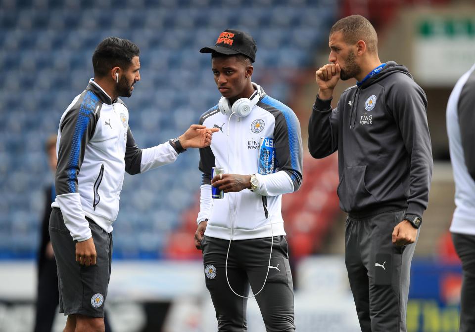  Demarai Gray has remained behind wantaway Riyad Mahrez in the pecking order