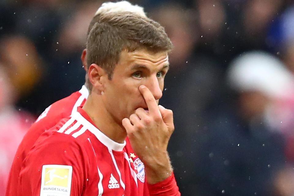  Thomas Muller only has eyes for Bayern Munich