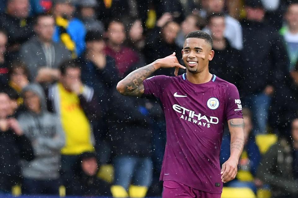  Manchester City ace Gabriel Jesus has had a blistering start to the season