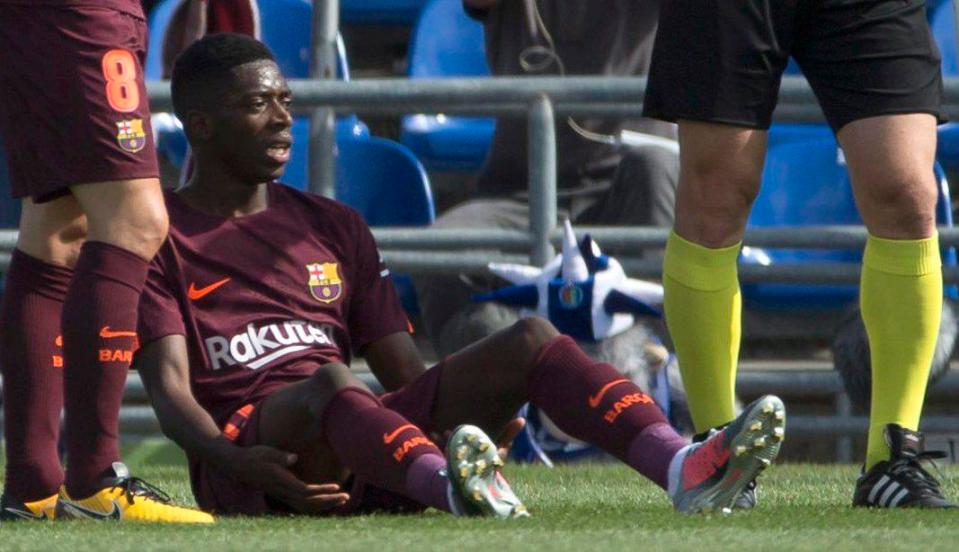  Dembele was signed by Barca for £138m to replace Neymar