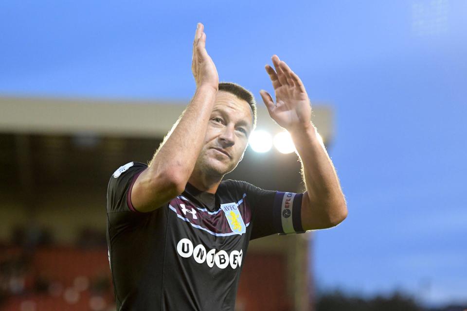  JT was instantly made club captain at Villa Park and will be hoping to lead them to promotion