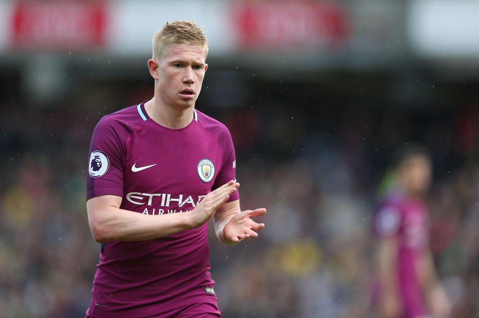  Kevin De Bruyne is the heartbeat of the Man City midfield force