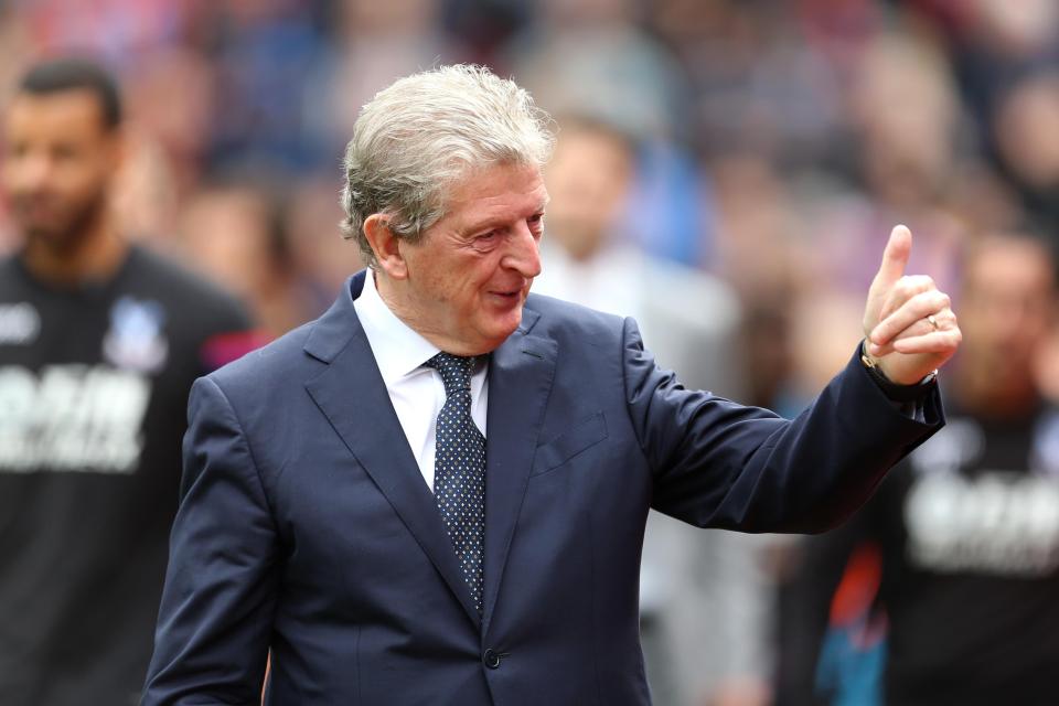  Roy Hodgson is staying positive despite his winless run continuing on his debut as Crystal Palace manager