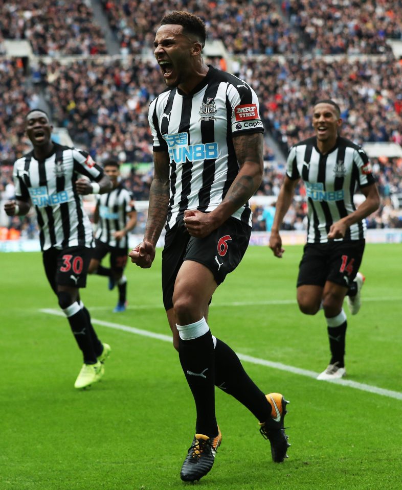  Jamaal Lascelles has shone for Newcastle in the past two Premier League games