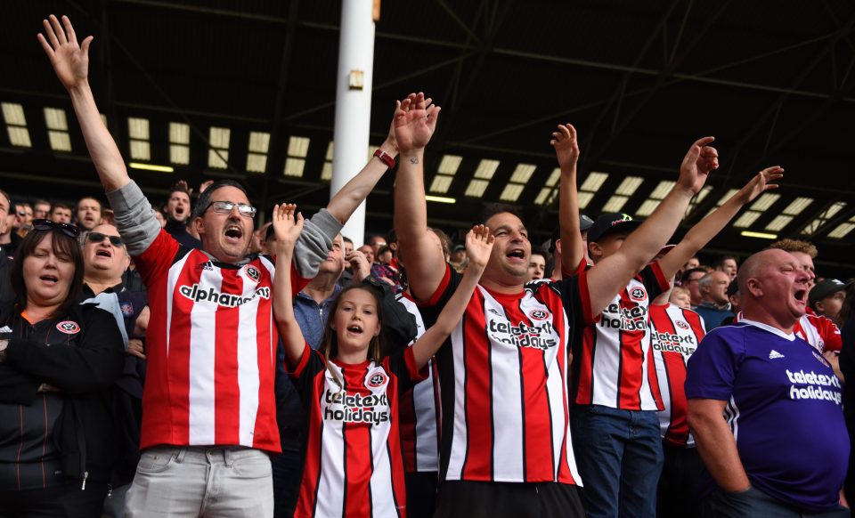  Sheffield United fans will make the return to Hillsborough for the first time in over five years on Sunday