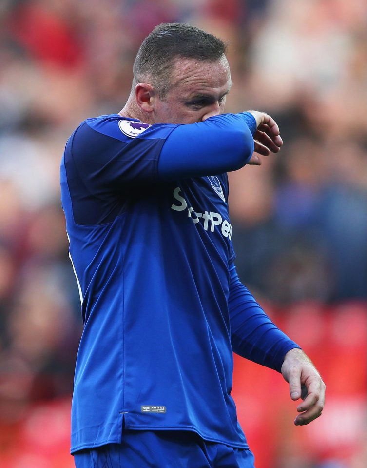  Wayne Rooney's Old Trafford return ended in a 4-0 drubbing