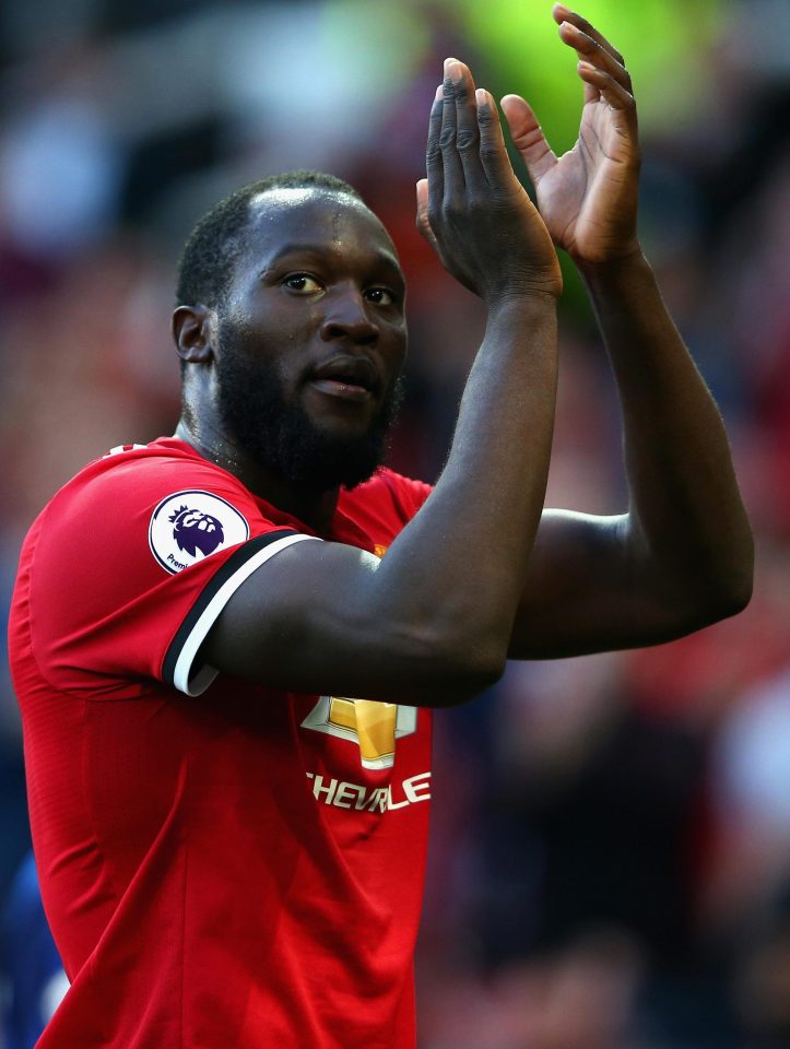 Lukaku grabbed the third goal in the 4-0 victory for United