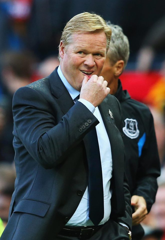  Ronald Koeman will be hoping to pick up points from an easier run of fixtures