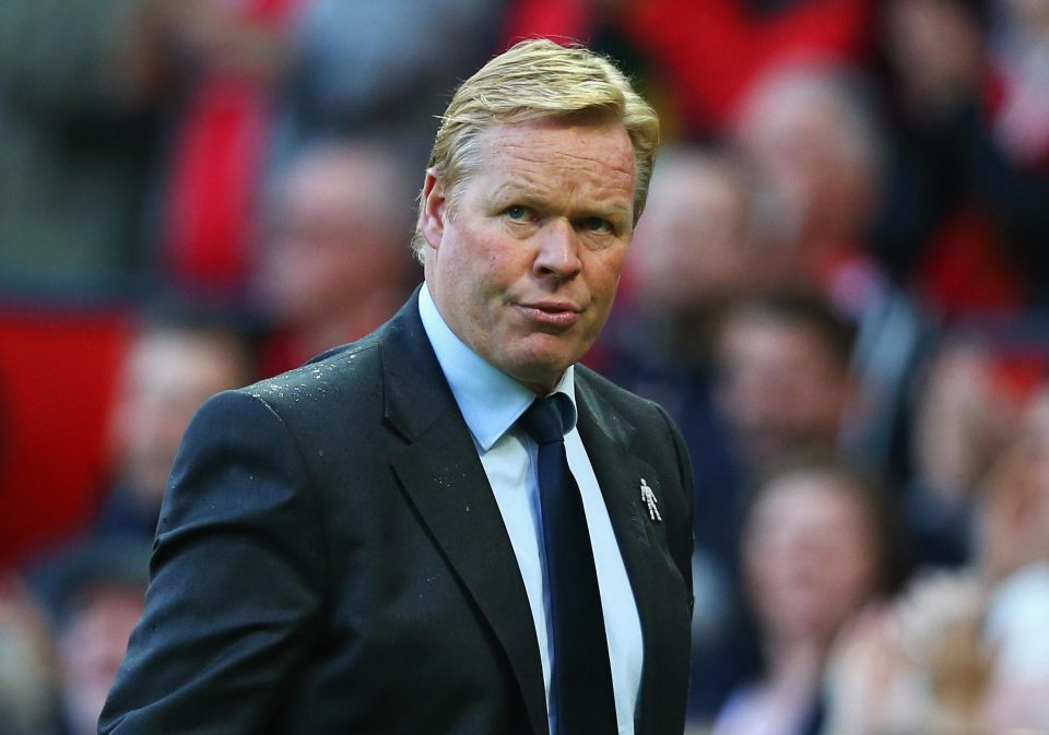  Ronald Koeman has warned his players to remain on their best behaviour