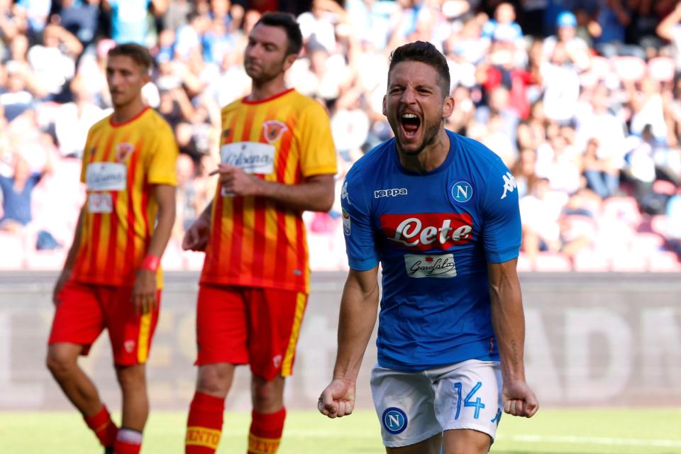  Dries Mertens has been linked with a move to Arsenal