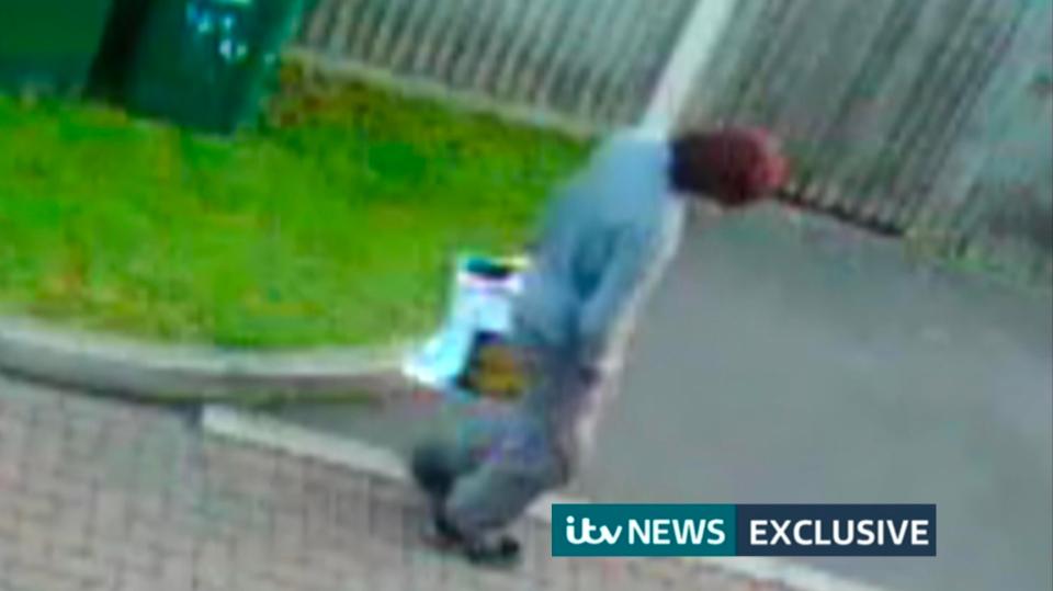  Chilling footage shows a suspect on CCTV before the failed terror plot