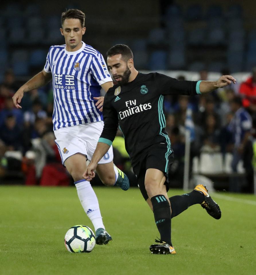  Dani Carvajal is another star to be rewarded by Real