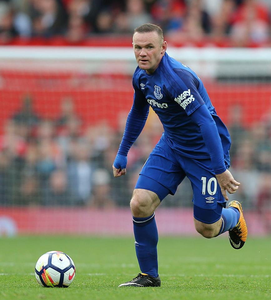  Wayne Rooney has been the subject of Twitter trolls with Angry Birds sponsoring Everton shirts