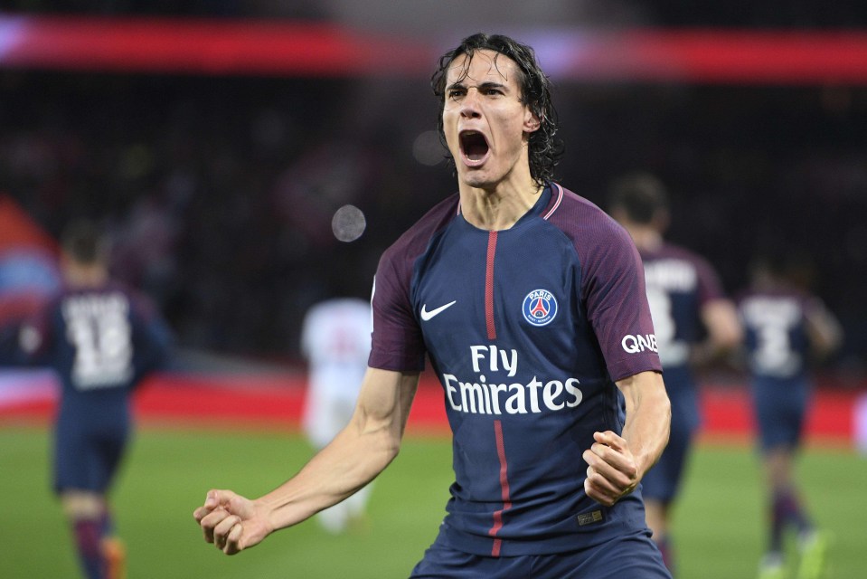 AC Milan are planning a huge move for PSG star Edinson Cavani