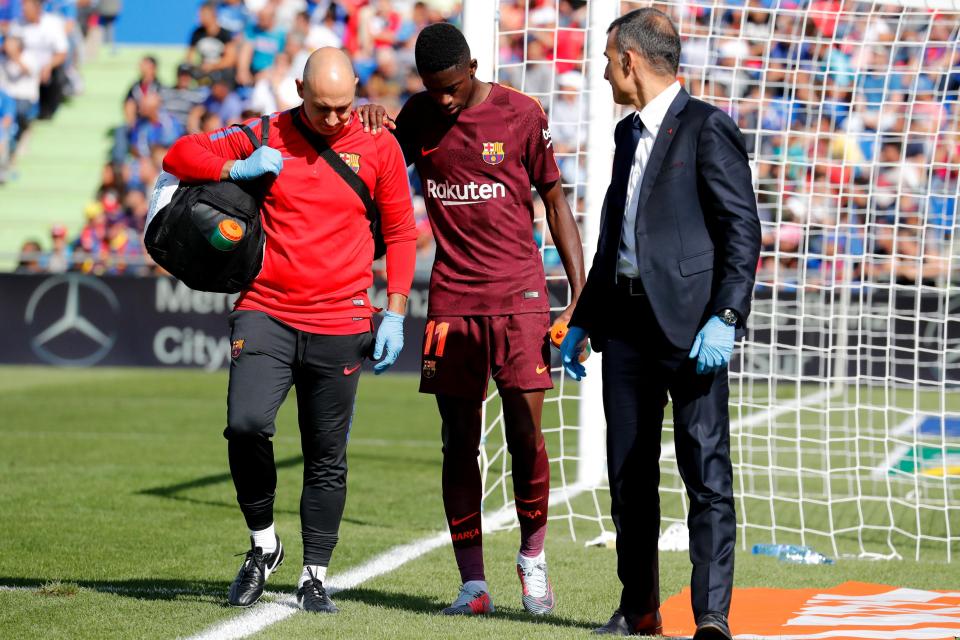  Dembele will be hoping to bounce back before the December Clasico