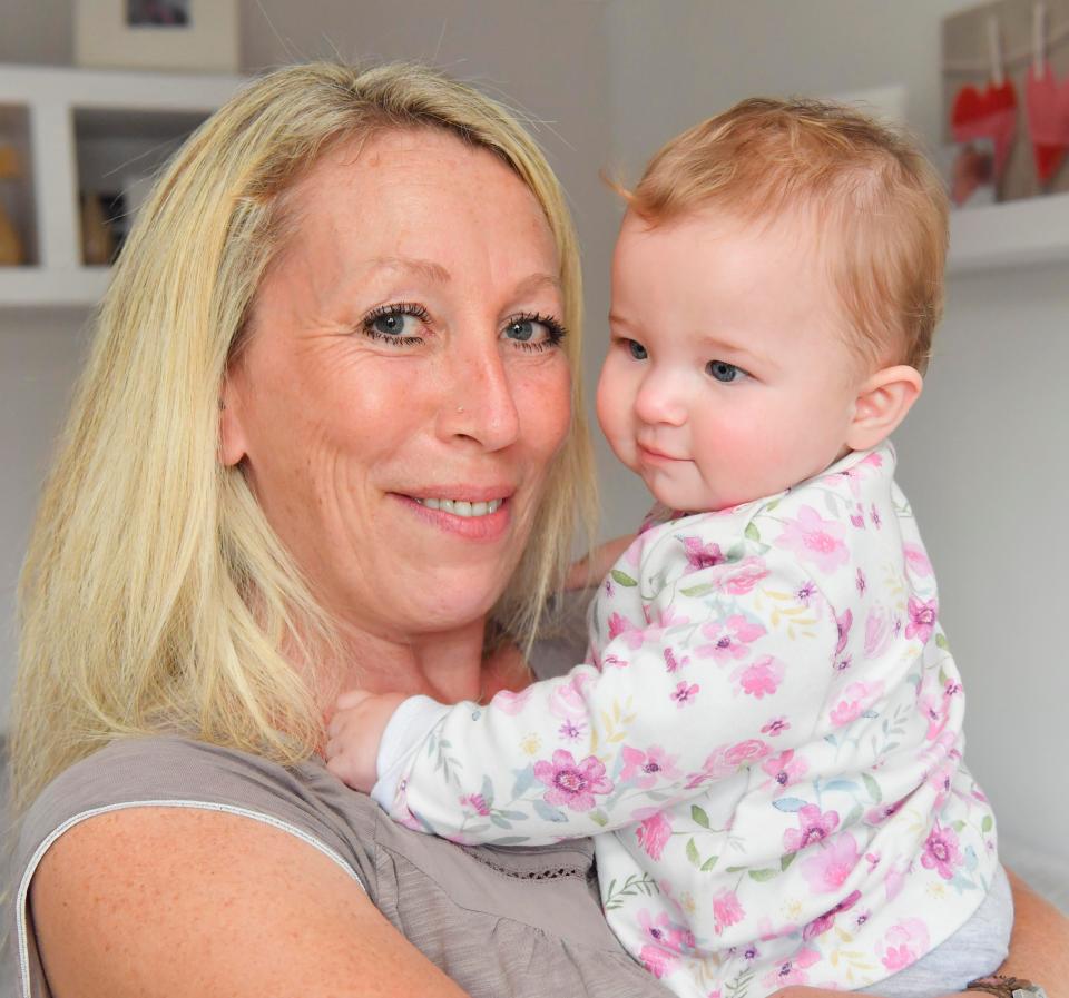  Tess had to go through counselling to deal with the heartbreak of not being able to conceive