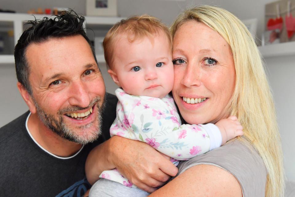  Tess told husband Neil: "It's not cancer, it's a baby in my tummy"