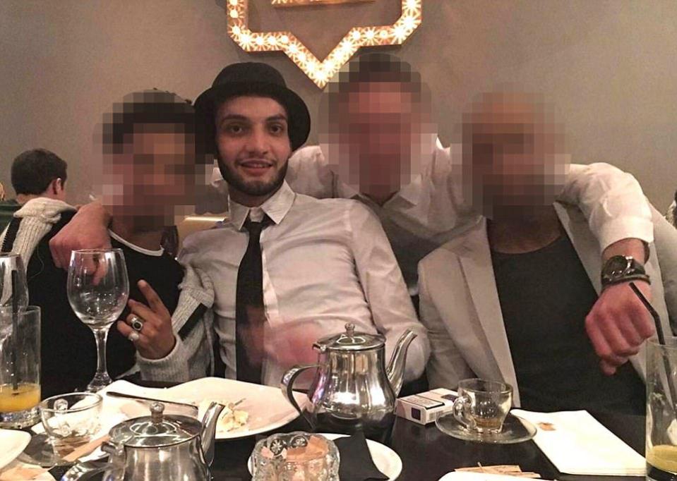  He posted pictures of his life in the UK after moving from Syria