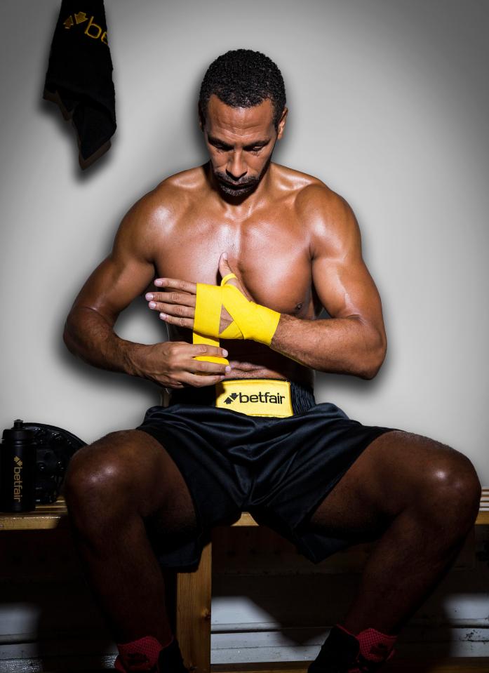  Rio Ferdinand is set to try boxing after a superb football career