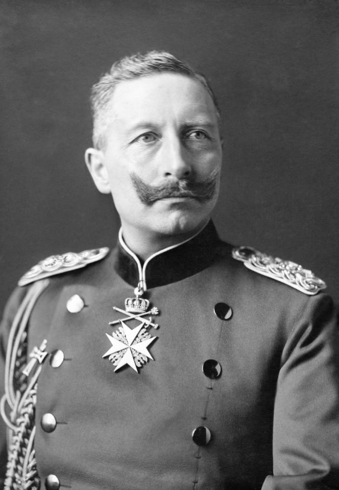  Kaiser Wilhelm of Germany who abdicated from the throne in 1918 after leading his country into the First World War