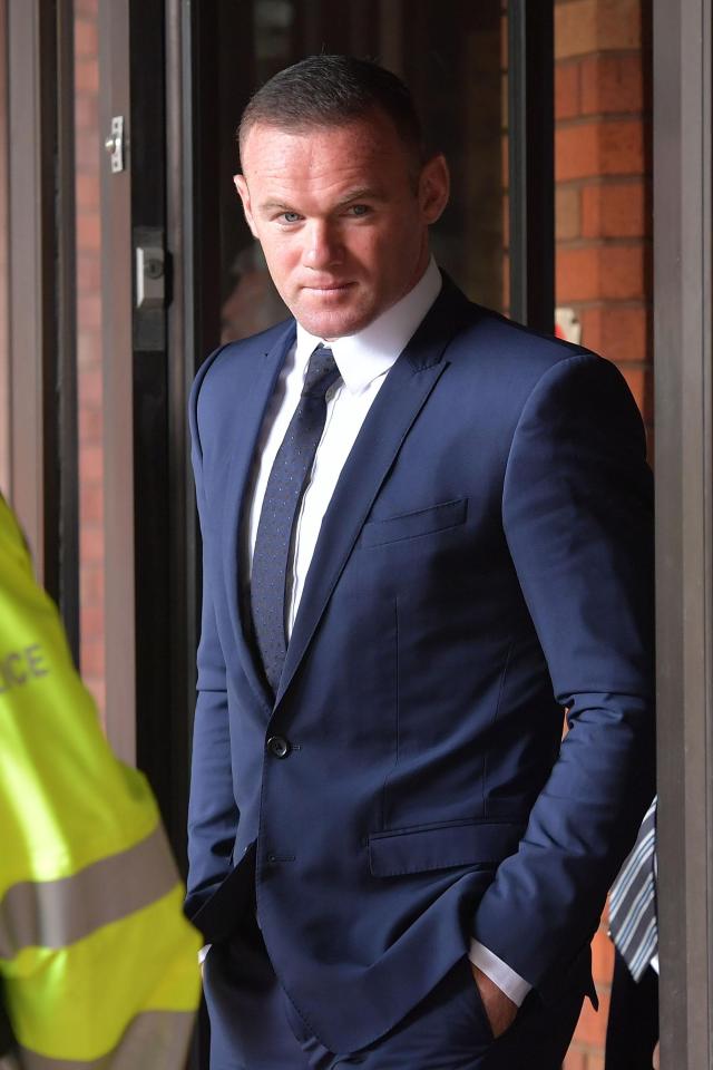  Wayne Rooney was convicted at Stockport Magistrates Court