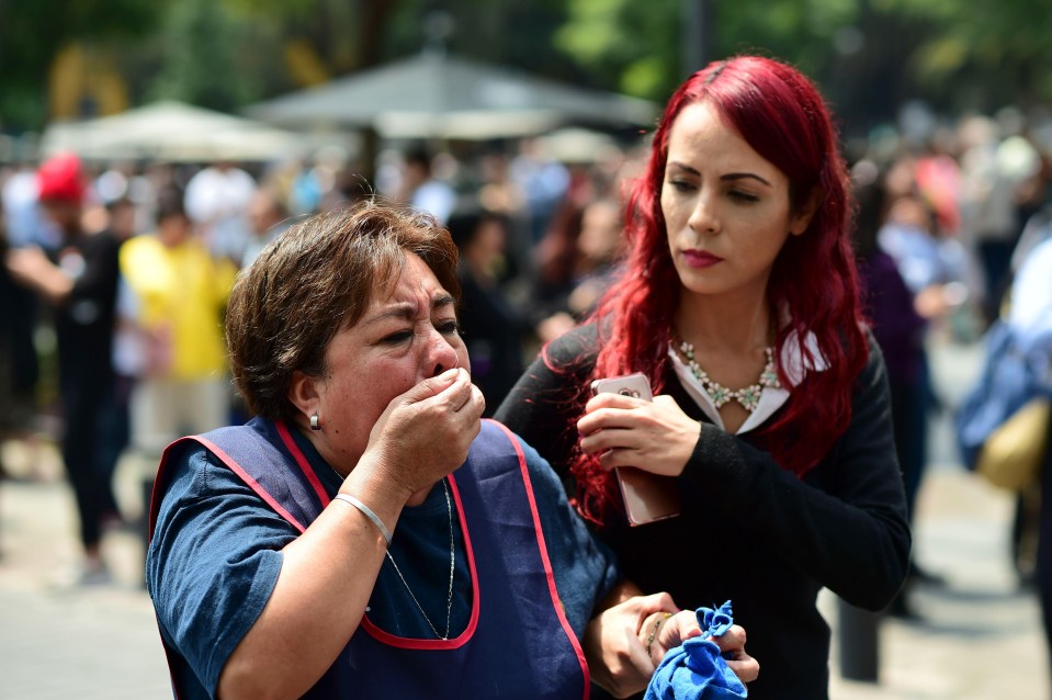 The country had carried out precautionary drills across buildings in the city on the anniversary of the 1985 earthquake 