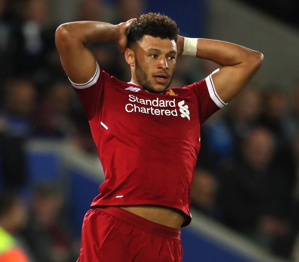  Alex Oxlade-Chamberlain was mocked after a shocking debut for Liverpool