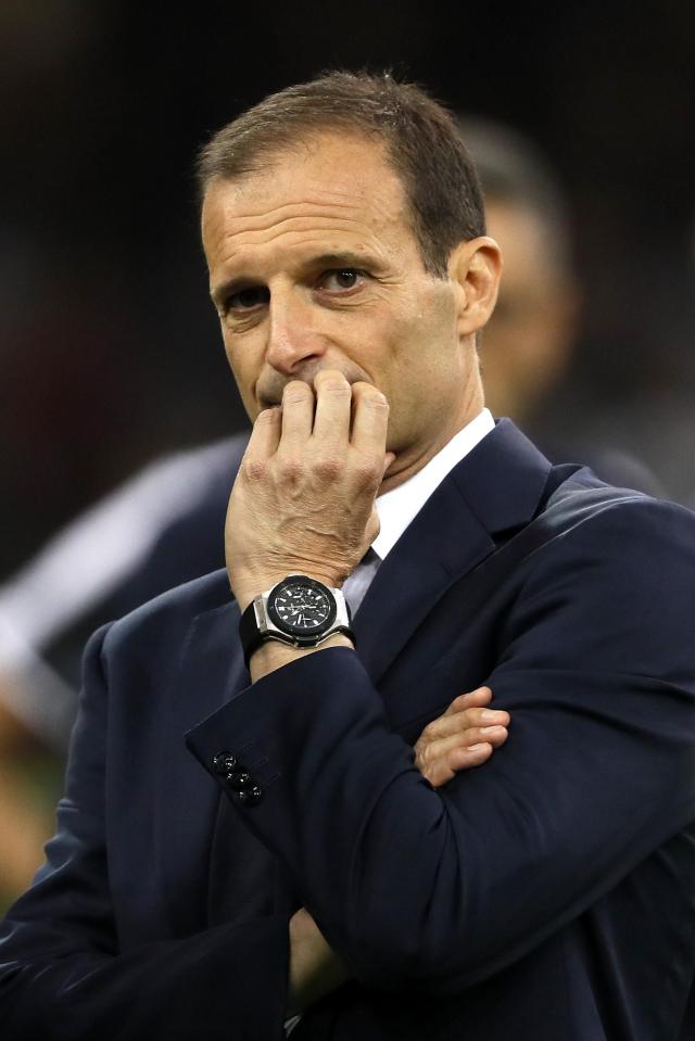  Juventus manager Massimiliano Allegri