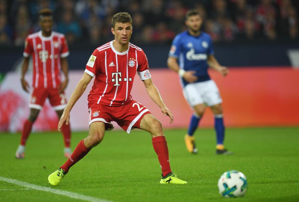  Germany forward Thomas Muller shunned a move to Liverpool