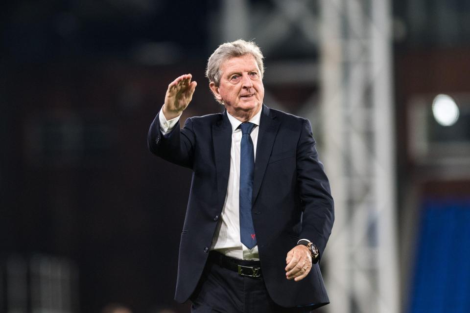  Roy Hodgson has taken over at Crystal Palace after Frank de Boer was axed