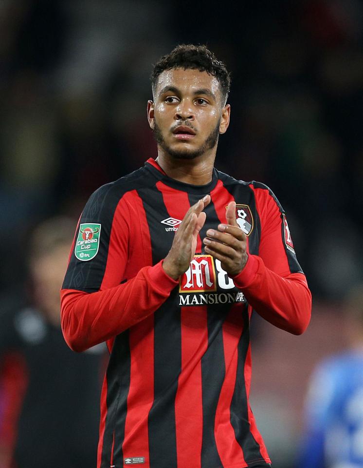  Josh King grabbed the opened for the Cherries at Everton