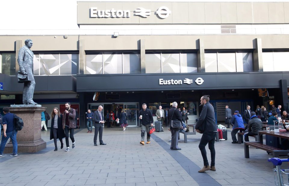  The last train leaves Euston at 9.21pm