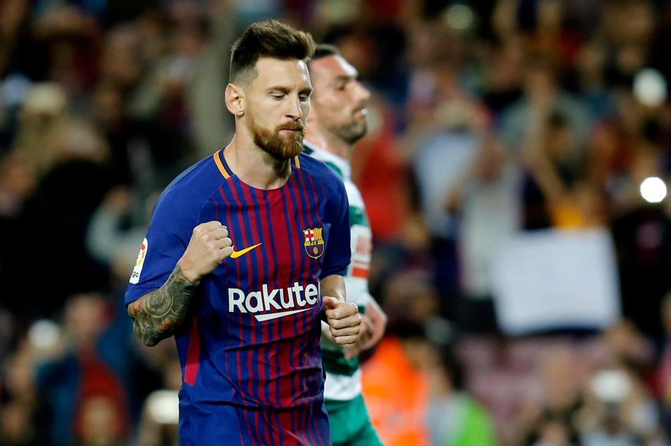  Lionel Messi bagged himself a bumper new deal at the Nou Camp in the summer