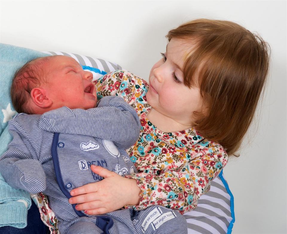  Archie was born two weeks early at Royal Lancaster Infirmary and Sue said he was out after a few pushes