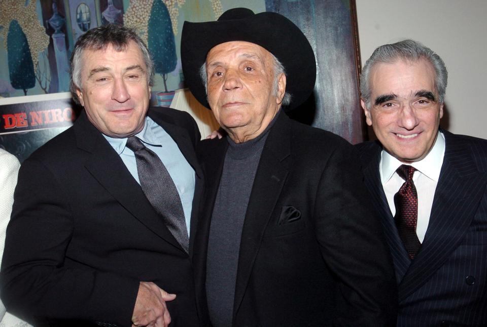  Robert di Nero with Jake LaMotta and Raging Bull director Martin Scorsese