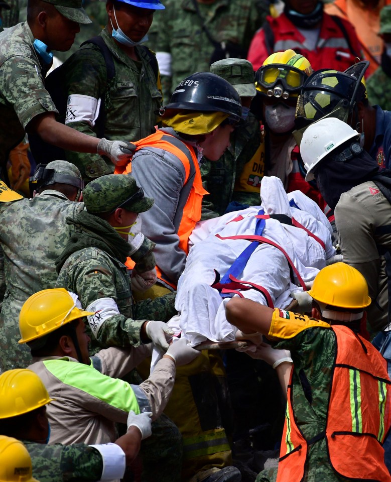 Mexican President Enrique Peña Nieto announced three days of national mourning in honour of the victims 