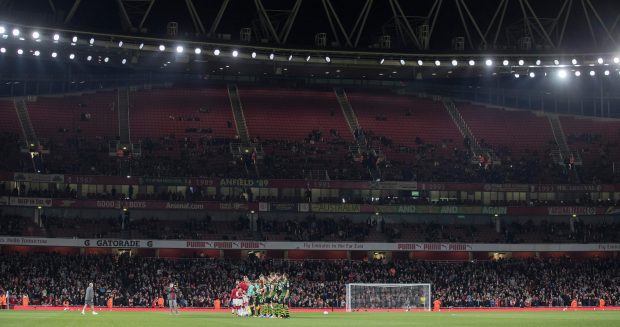 Arsenal were looking at a record low crowd for their Carabao Cup clash with Doncaster