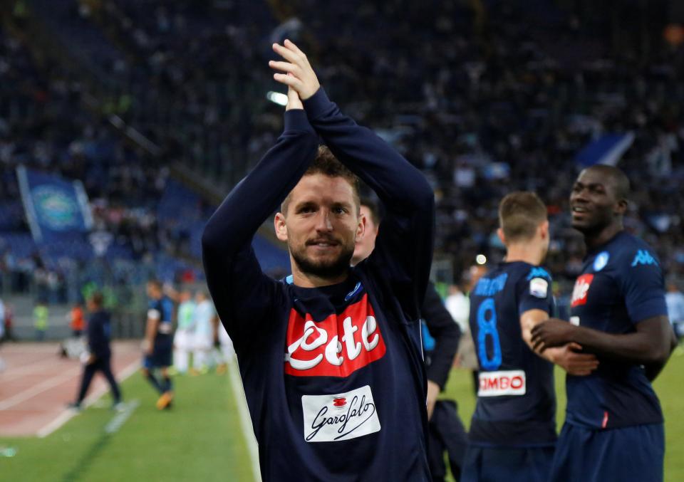  Dries Mertens has already scored six Serie A goals this season