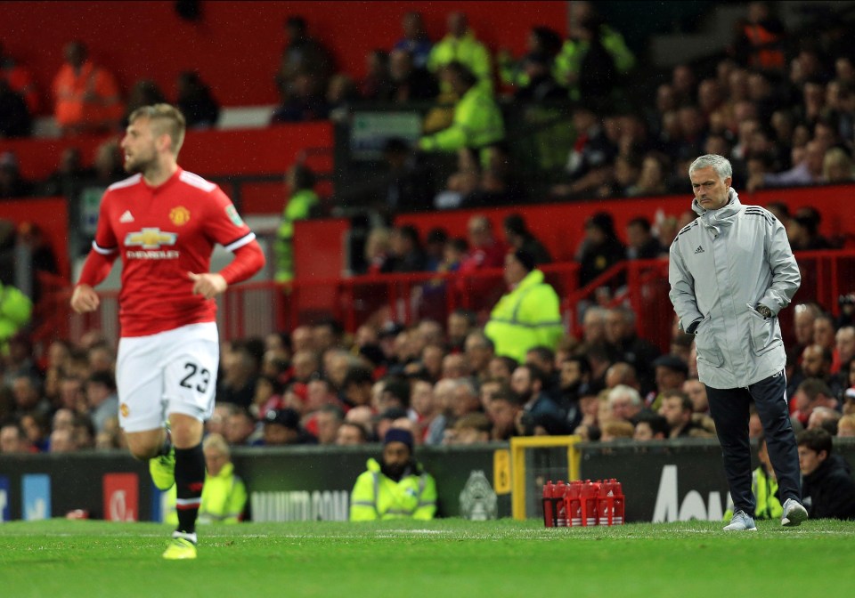 Jose Mourinho has called on defender Shaw to earn his first-team spot