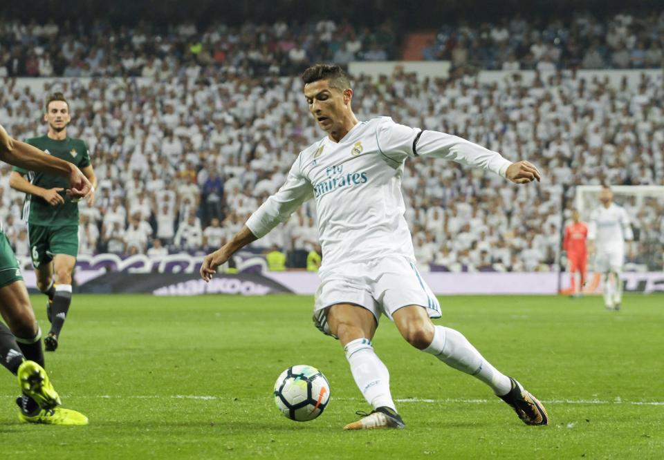  Cristiano Ronaldo and Real Madrid tried to score in a record 74th consecutive game but were somehow shut out