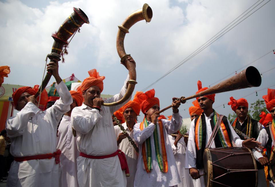  The annual festival is full of singing and dancing