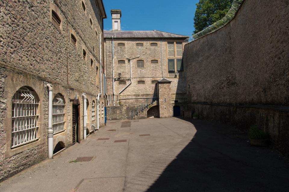  Shepton Mallet prison was the UK's oldest operating prison until 2013 - inmates included East End gangsters Ronnie and Reggie Kray