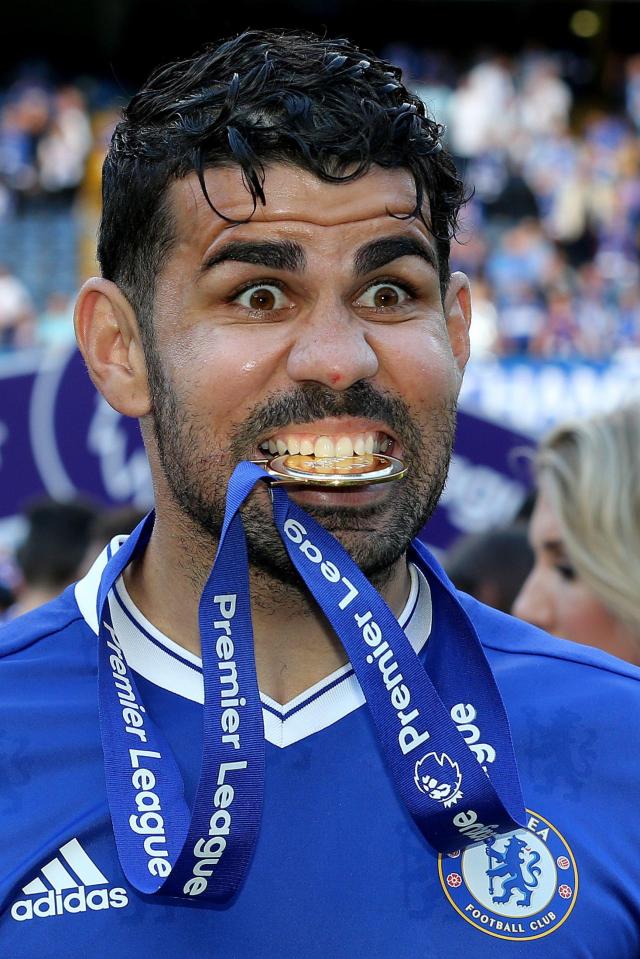  Costa won the title twice in three seasons at Chelsea