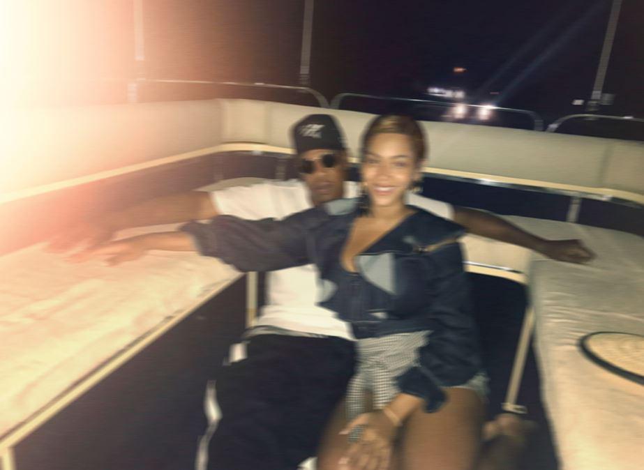  The couple looked happier than ever on their yacht