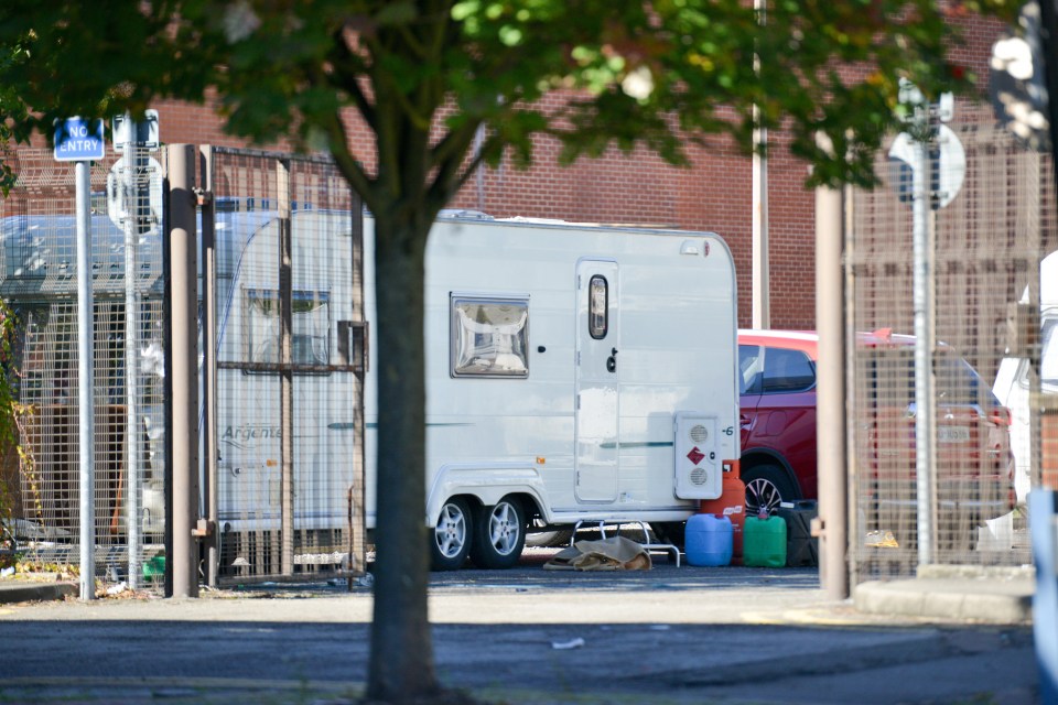 A local described the waste dumped by the travellers as an ‘unbelievable amount’