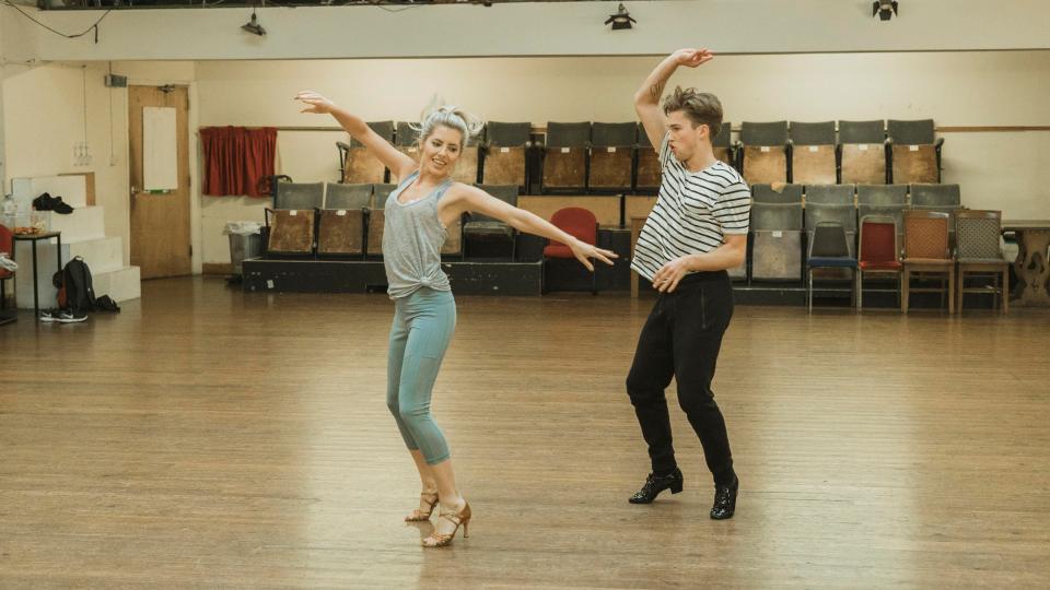  Mollie King and AJ Pritchard are early favourites to win the glitterball trophy